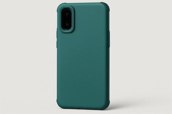 Solid Teal Shockproof Phone Case for Google Pixel 8