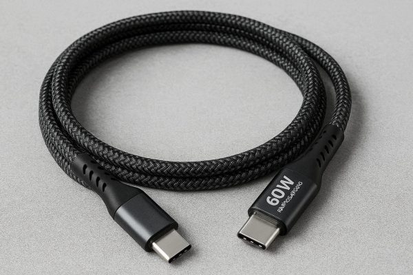 60W Fast Charging Type C Cable Durable Nylon Braided for Phones Laptops