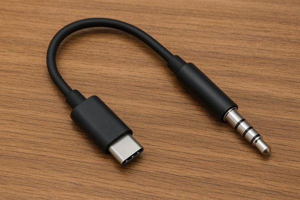 Type C to 3.5mm Audio Jack Adapter for Phone Tablet Laptop