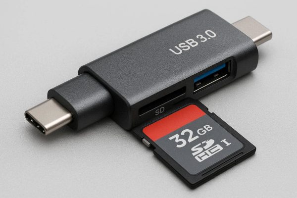 Type C SD Card Reader USB 3.0 for Camera Phone Laptop